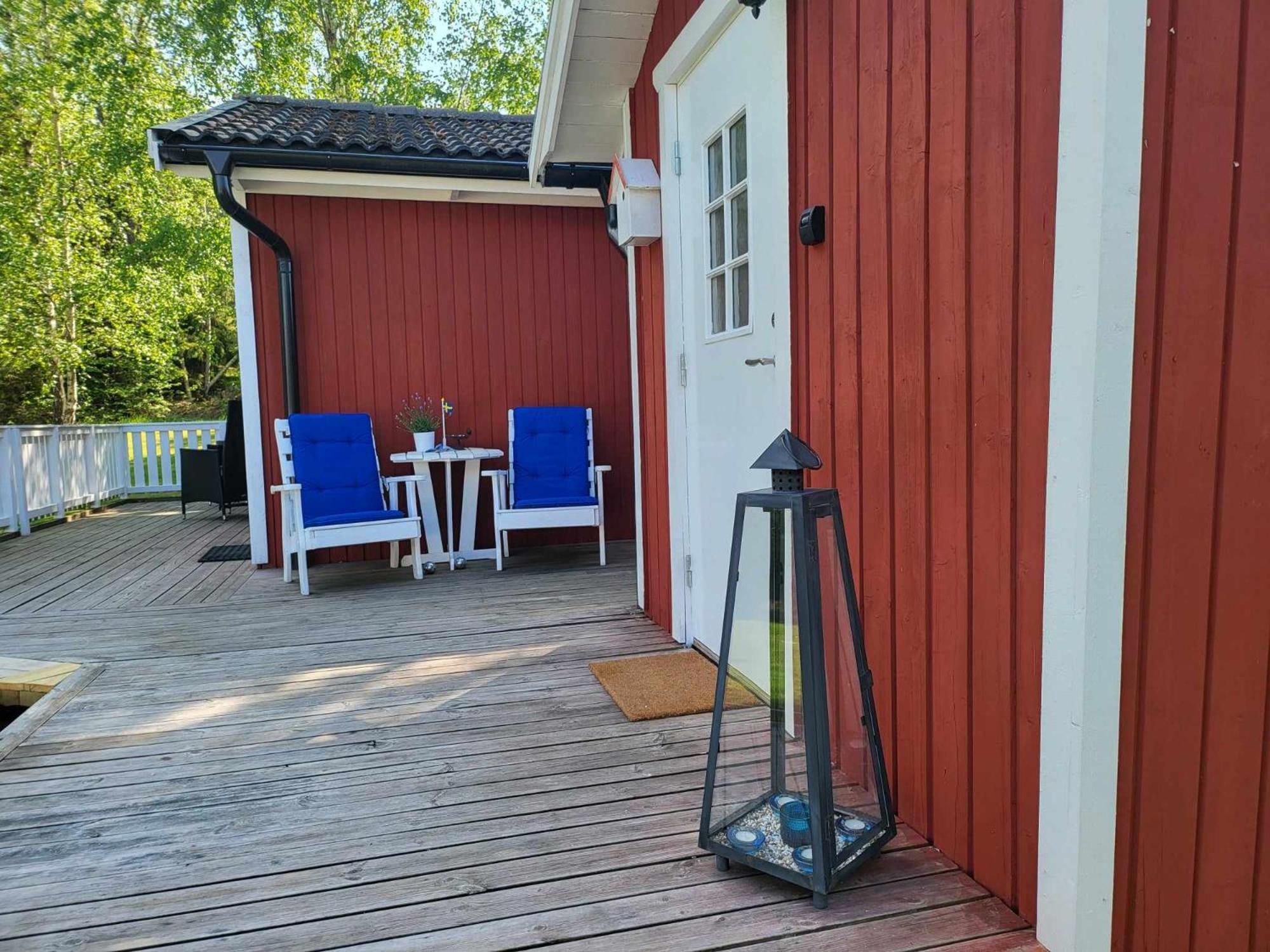 Minihus Med Stor Traedgardstomt Naera Golf Och Hav Villa Trosa Ngoại thất bức ảnh